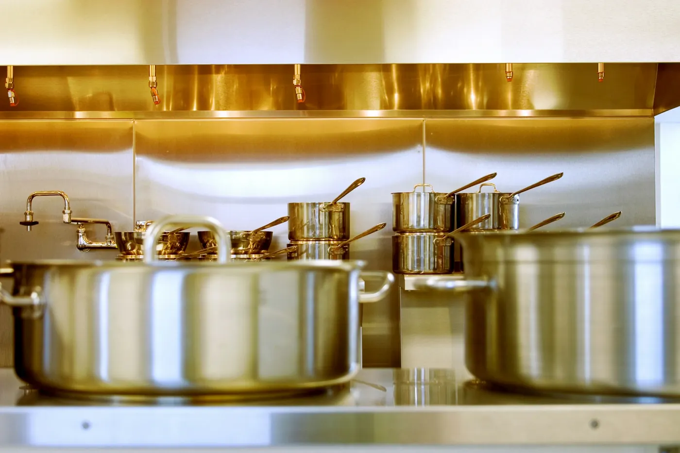 Cuisine professionnelle en inox